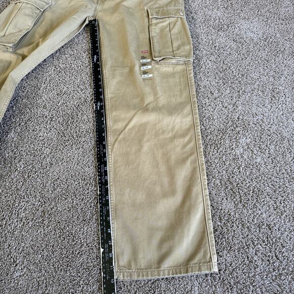 Levis Cargo Pants Relaxed Fit Ace Cargo Pants Beige 38x34 Measures (38x32) - Picture 5 of 7